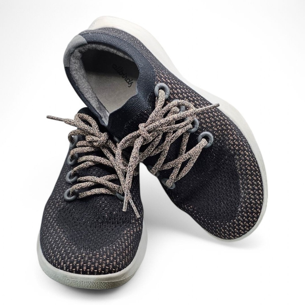 Allbirds Womens Size 11 Tree Dasher‎ Sneaker Black Gray Comfort Running Shoe